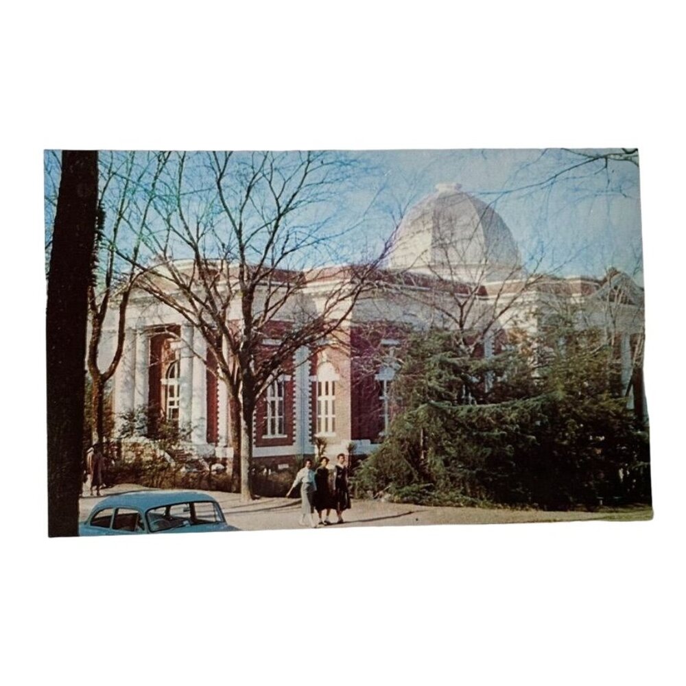 Vintage Postcard Tompkins Hall Tuskegee Institute Alabama  u